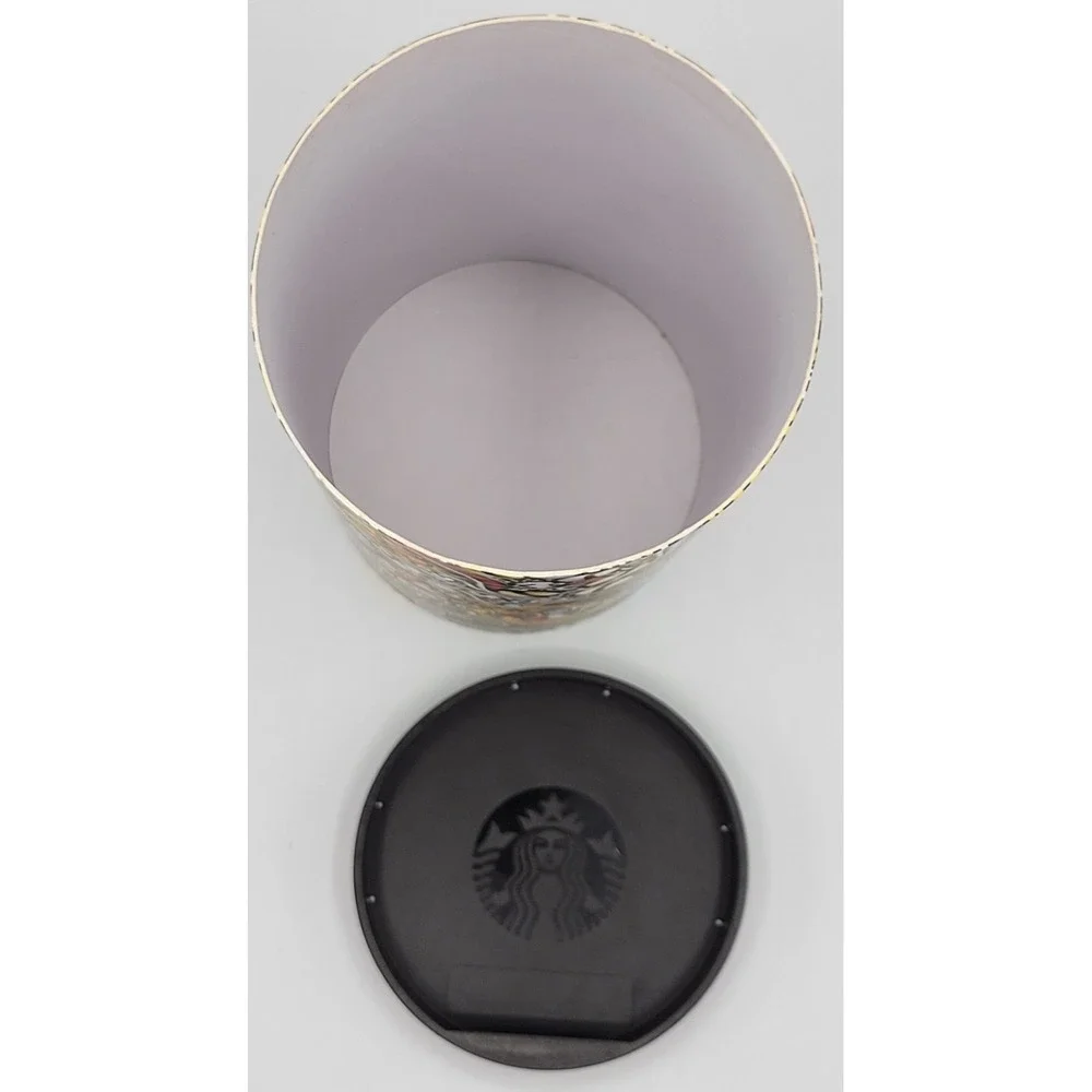 STARBUCKS Laolu Senbanjo Special Edition Espresso Empty Canister & Poster